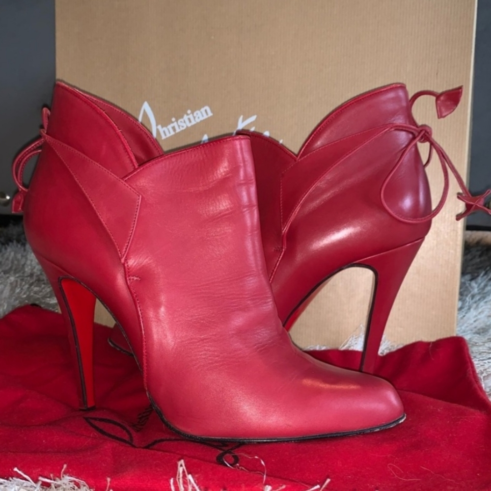 Authentic Christian Louboutin booties
